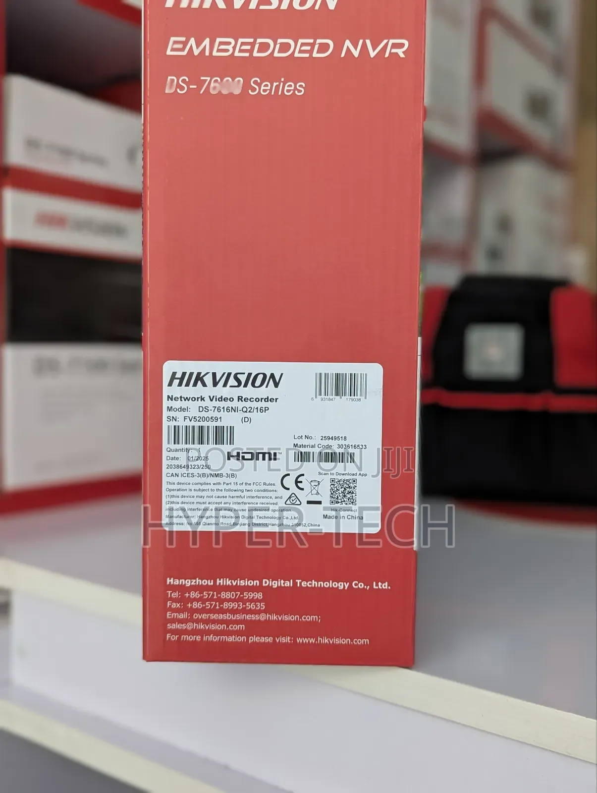 Hikvision 16 Channel NVR Full Poe