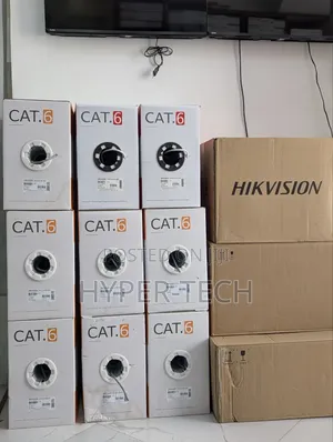 Hikvision Full Copper Cat-6 Cable