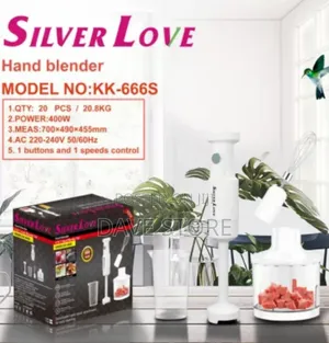 Silver Love 4 in 1 Hand Blender
