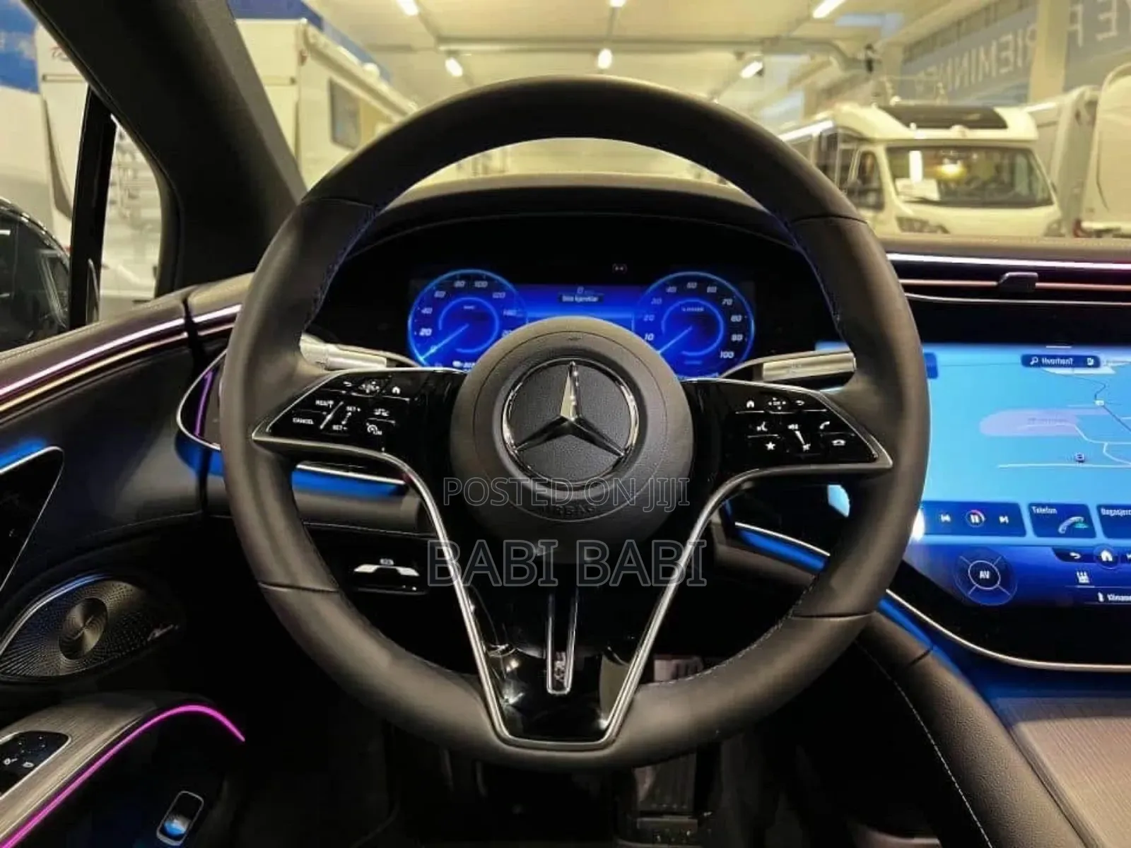 New Mercedes-Benz EQS 2025 Matt Black