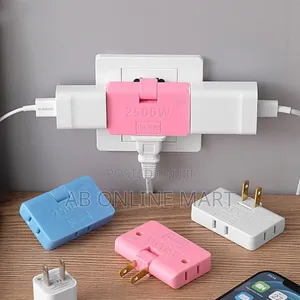 3-in-1 Rotatable Outlet Adapter