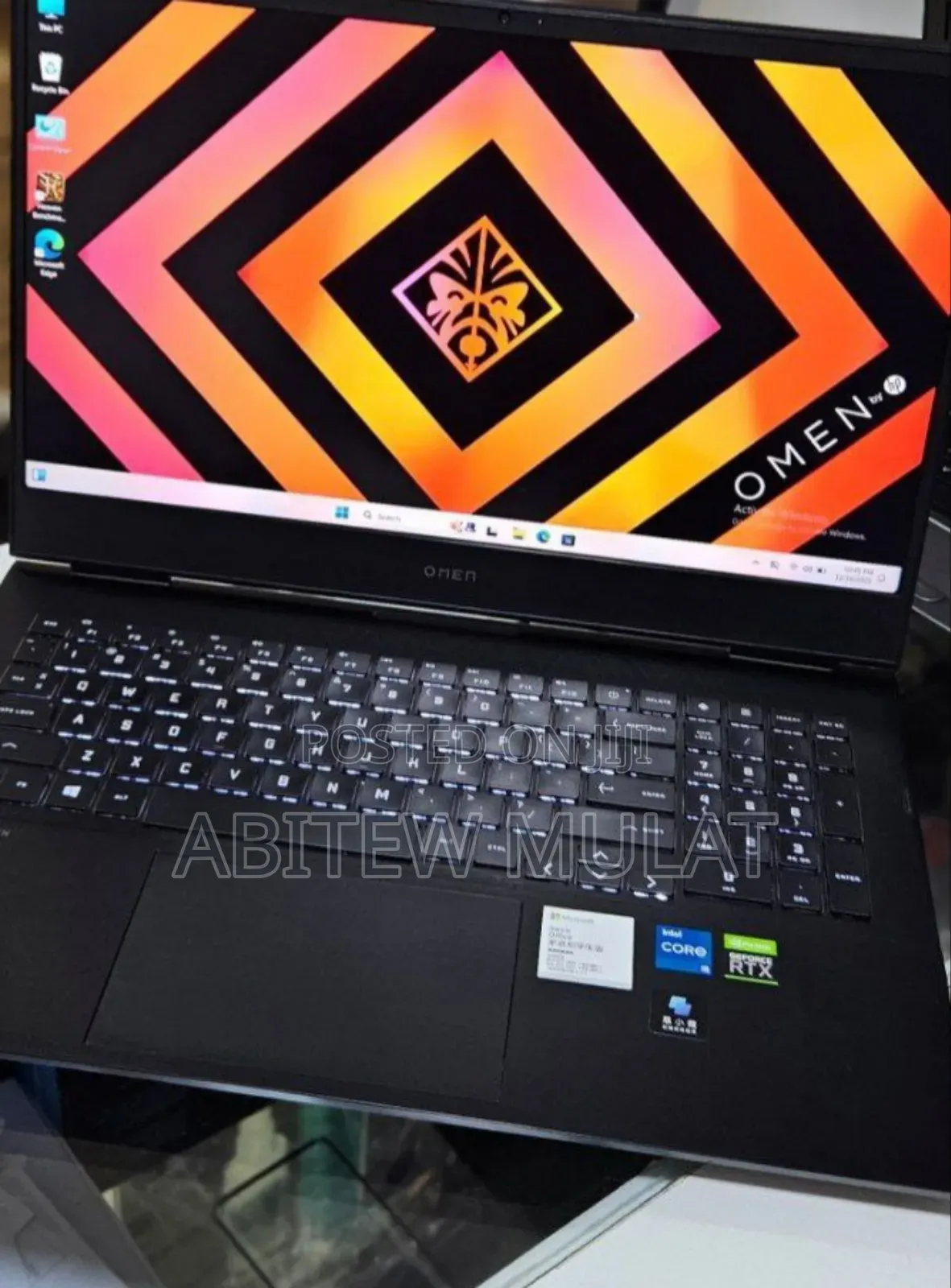 New Laptop HP Omen 16 16GB Intel Core I5 SSD 512GB