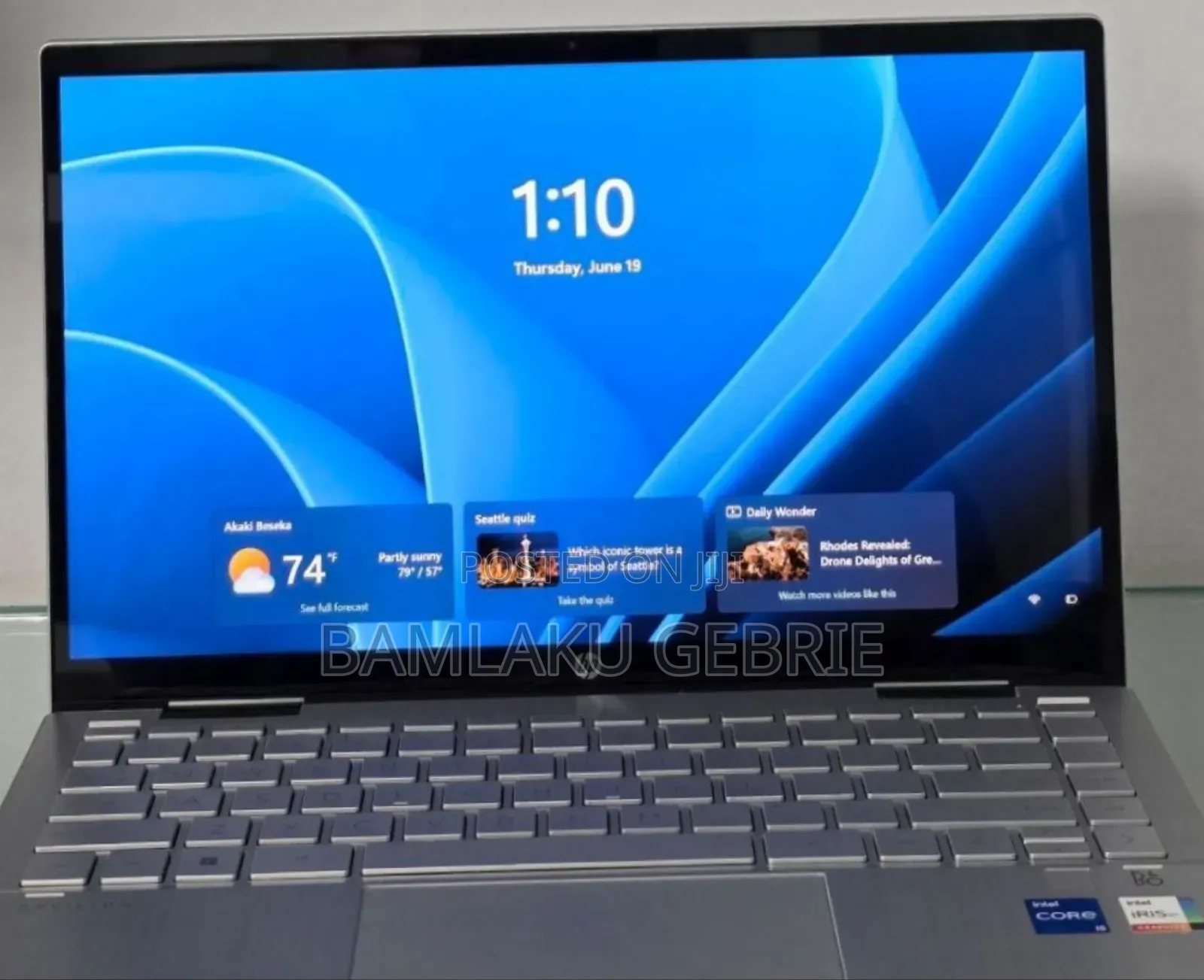 New Laptop HP Pavilion X360 8GB Intel Core I5 SSD 512GB