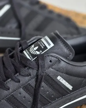 Neighborhood X Adidas Superstar "Ink Black"