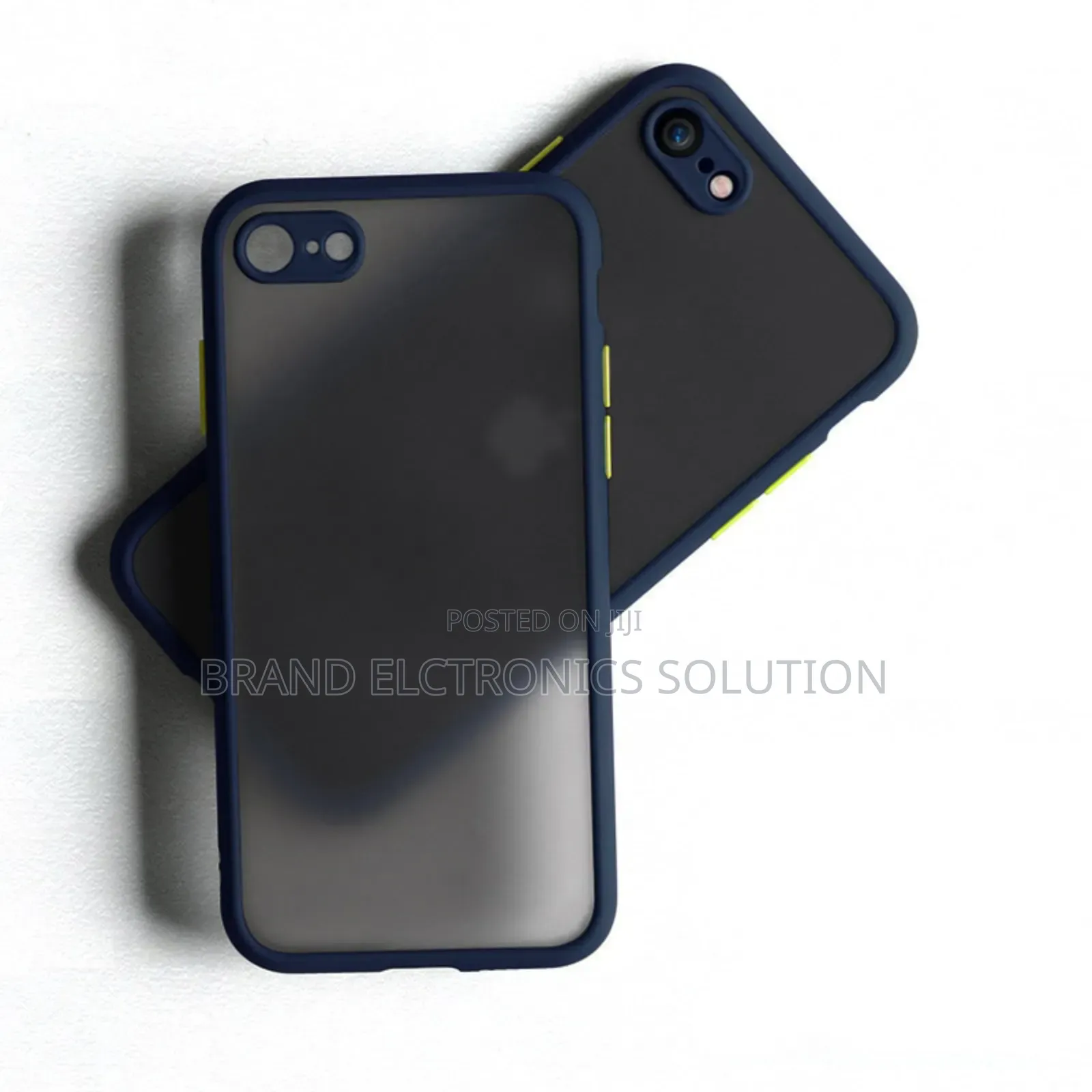 iPhone Case With a Blue Border