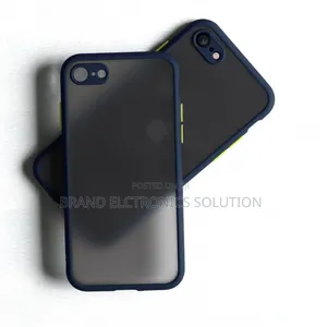 iPhone Case With a Blue Border