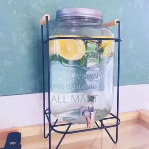 Glassware Beverage Dispenserwith A Stand