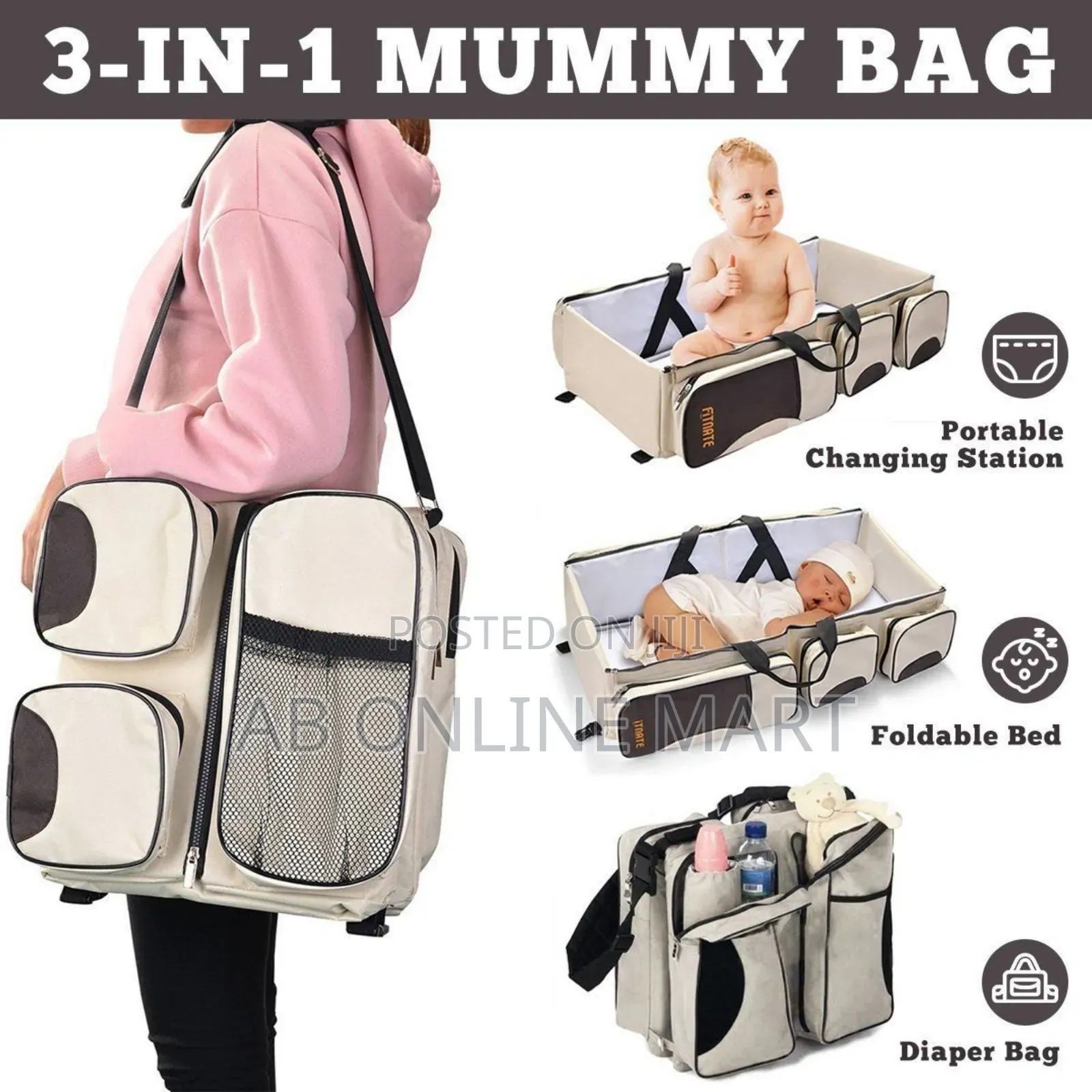 3in1 Mummy Bag