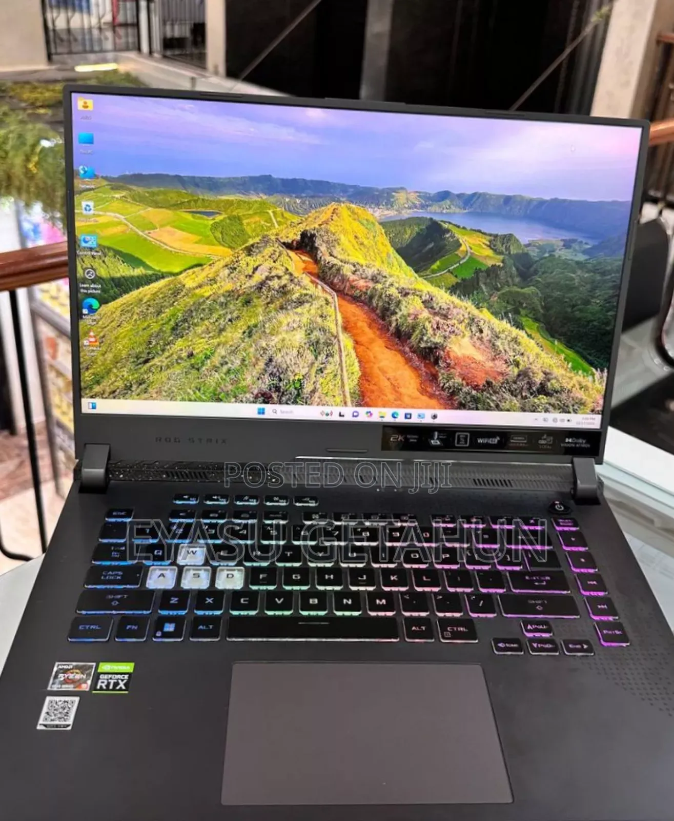 New Laptop Asus ROG Strix G15 16GB Intel Core I9 SSD 512GB