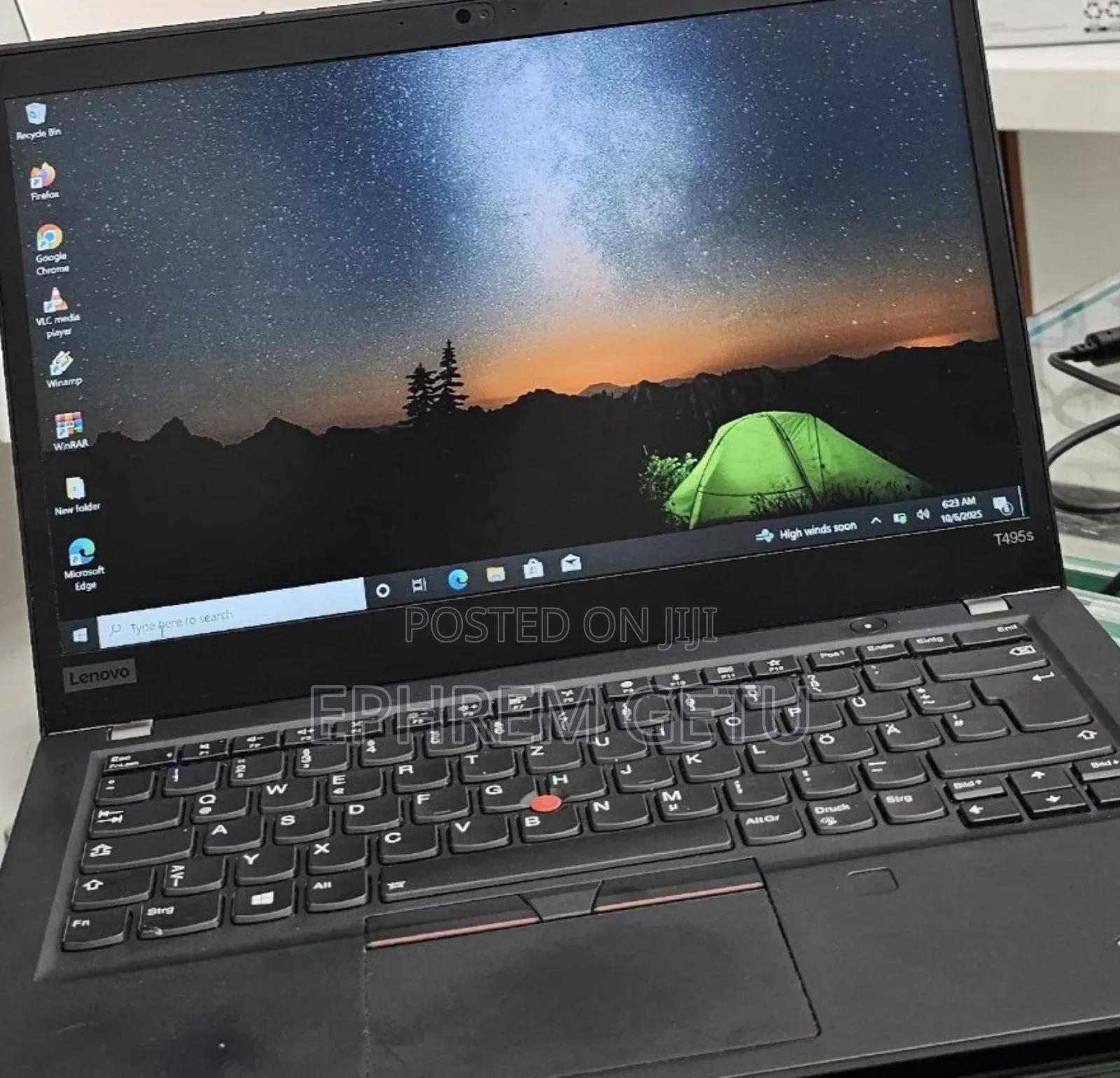 New Laptop Lenovo ThinkPad T495s 16GB AMD Ryzen 7 SSD 512GB