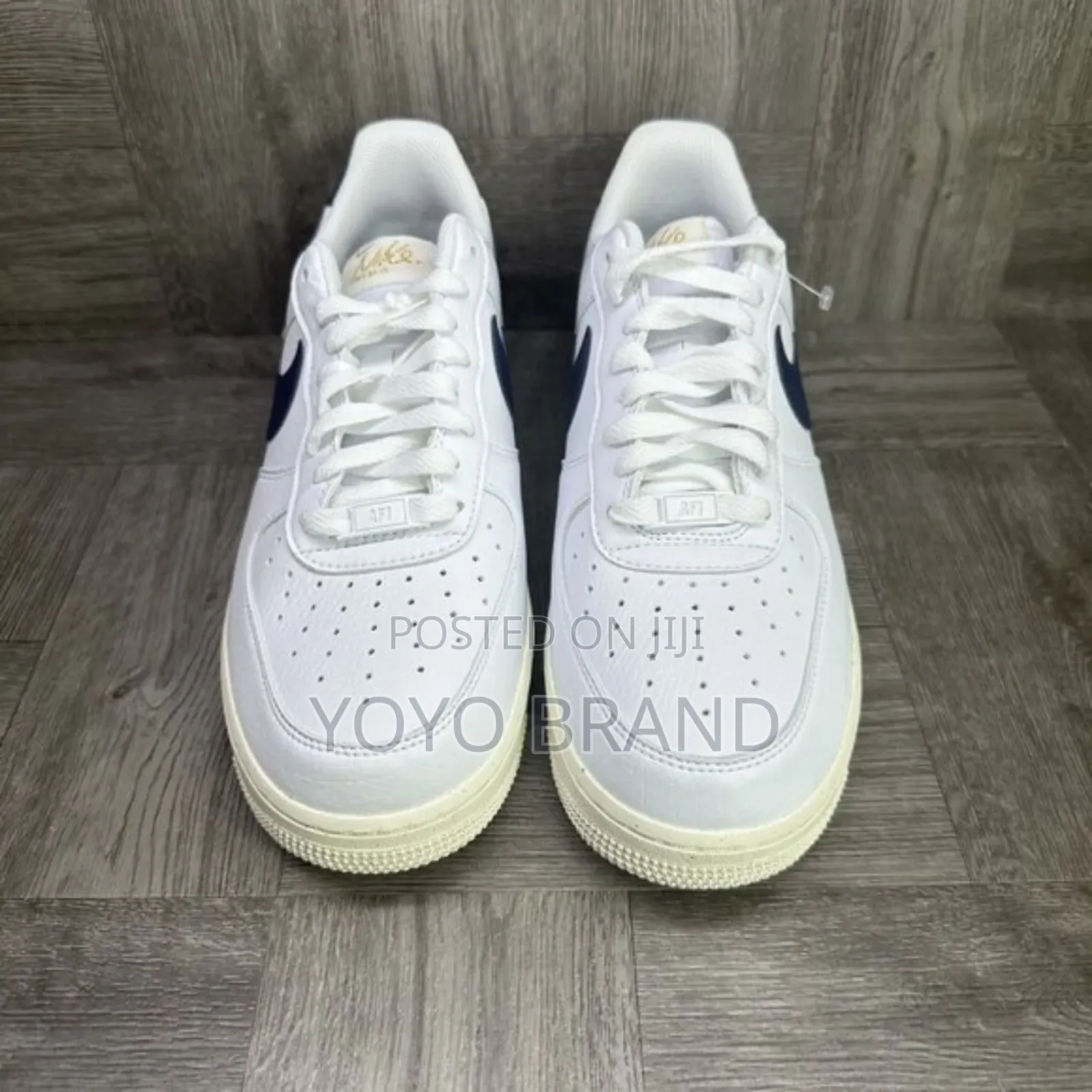 Nike Air Force 1 Low O7 White Blue Strip Fashion Shoes