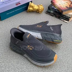 Skecers Slip-Ins Grey Fashion Sneaker