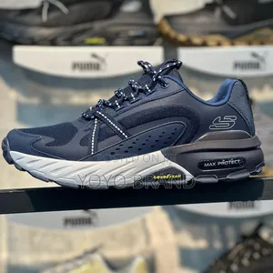 Skechers Max-Protect Blue Fashion Sneaker