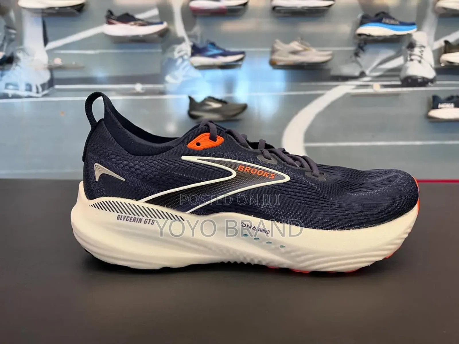 Brooks Glycerin 22 Blue Road Running Fashion Sneaker