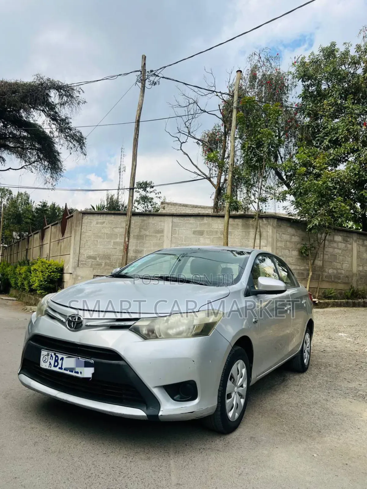 Toyota Yaris 2015 Silver