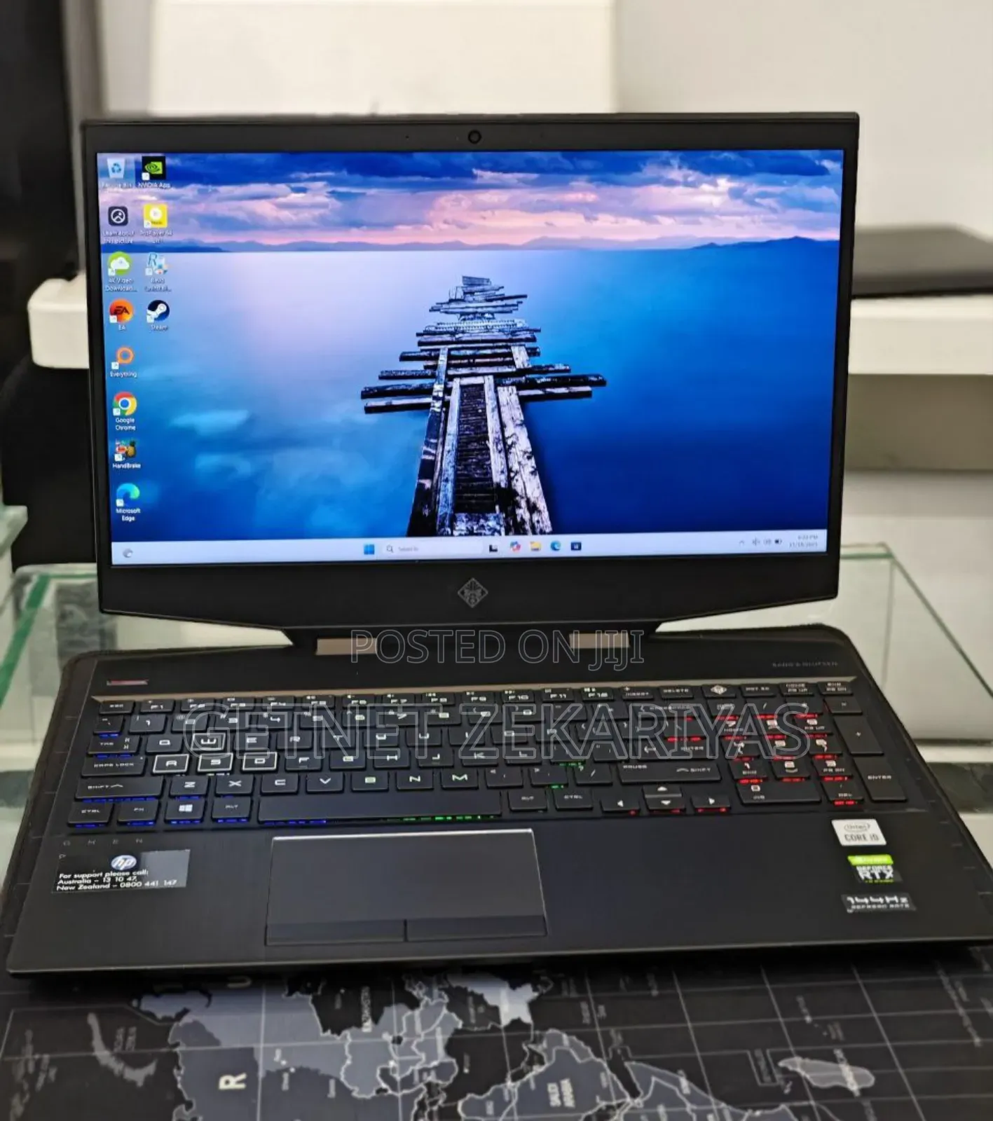 New Laptop HP Omen 15 16GB Intel Core I7 HDD+SSD 256GB
