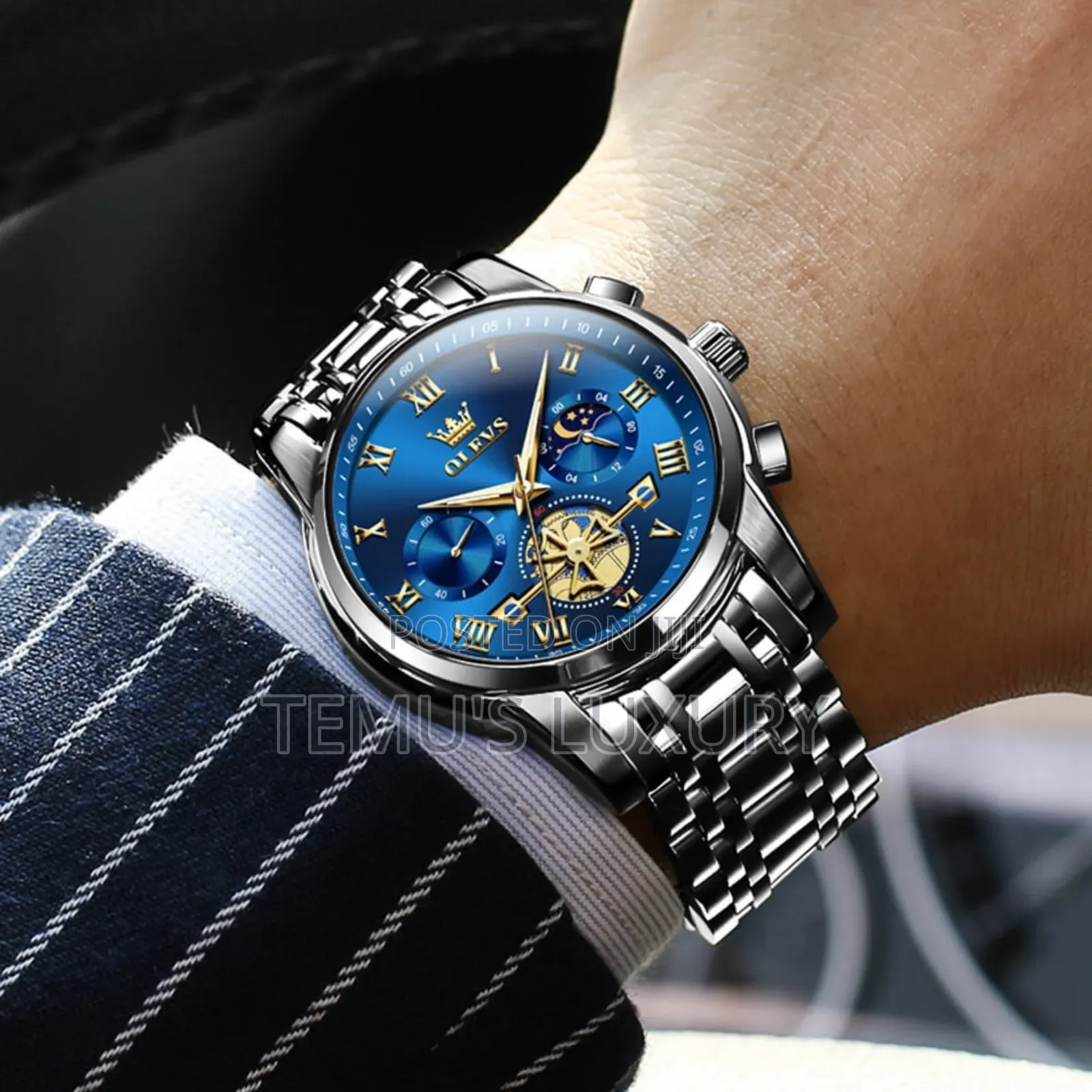 Orignal Olevs 2859 Men's Watch With Gift Box