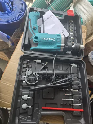 Makita Impact Drill (Full Set) ጠንካራ | ታማኝ | ውጤታማ