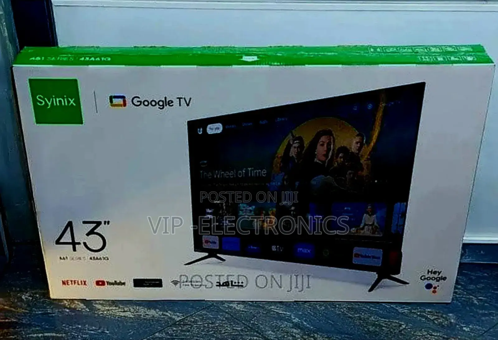 Syinix 43 Inch Tv Smart Frameless Hey Google Real Original Syinix Tv