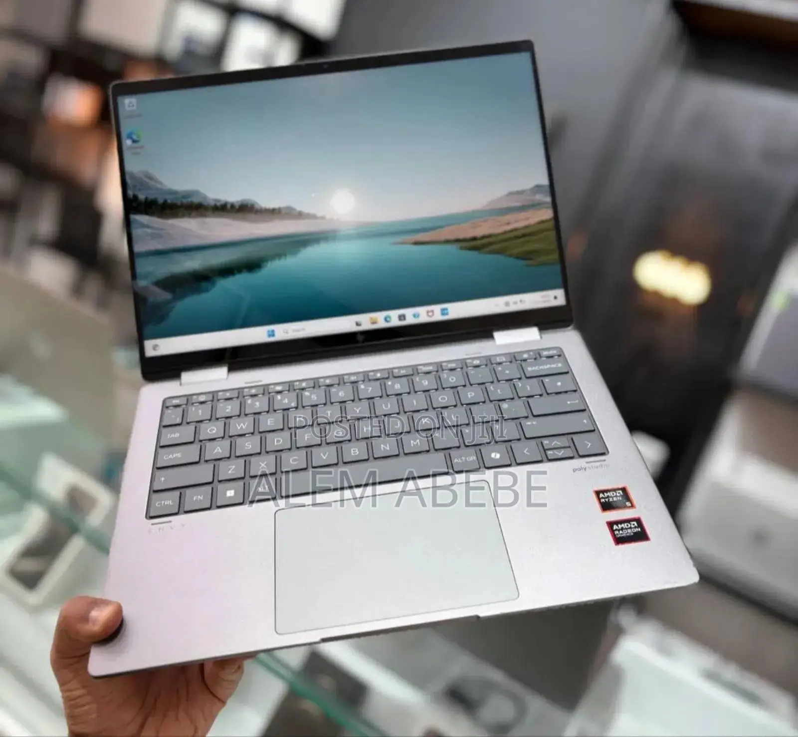 New Laptop HP Envy X360 16GB AMD Ryzen 5 SSD 512GB