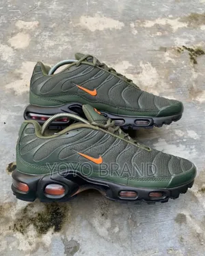 Nike Air Max Tn Olive Green Fashion Shoes