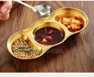 Golden Spices Serving Dishes