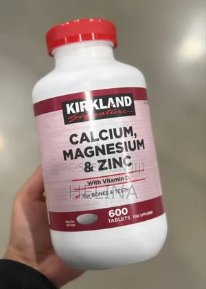 Calcium,Magnesium Zinc With Vitamin D3 600 Tablets Original From Usa