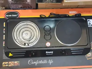 Spark Hot Plate ባለሁለት ምድጃ ስቶቭ