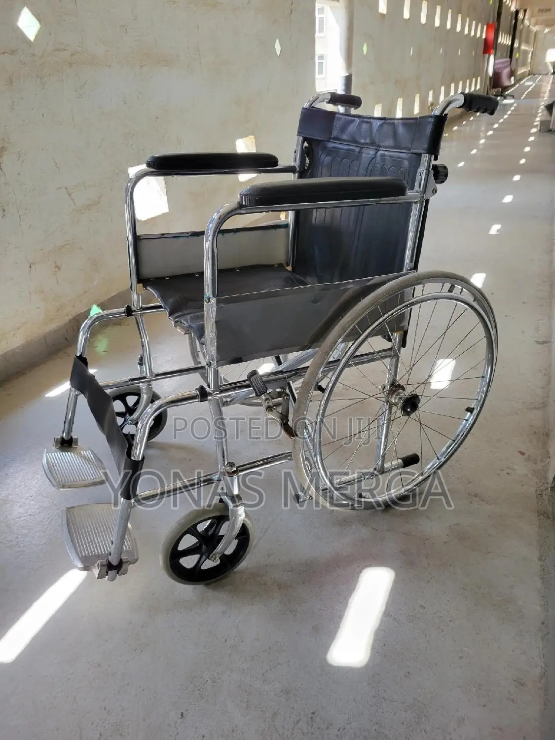 Used Wheelchair侖啓wheelchair凹蚤al Essa Ca904-51 Manual Steel Wheelchair