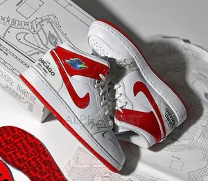 #Nike Air #Jordan 1 #Mid Rookie Season "#Chicago Bulls" Men's