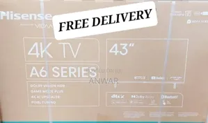 Hisense 43" A6series Uhd Smart Tv