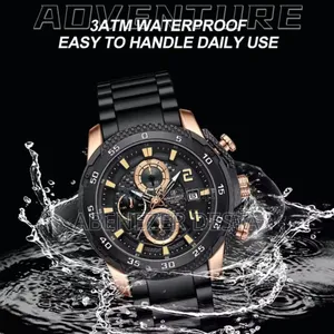 Naviforce 8047 Ch - Black Rose for Men's Watch