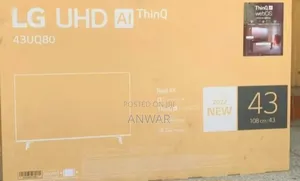 Lg 43" Uhd Smart Android Tv