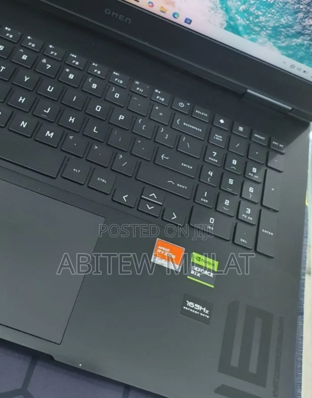 New Laptop HP Omen 16 16GB AMD Ryzen 7 SSD 1T