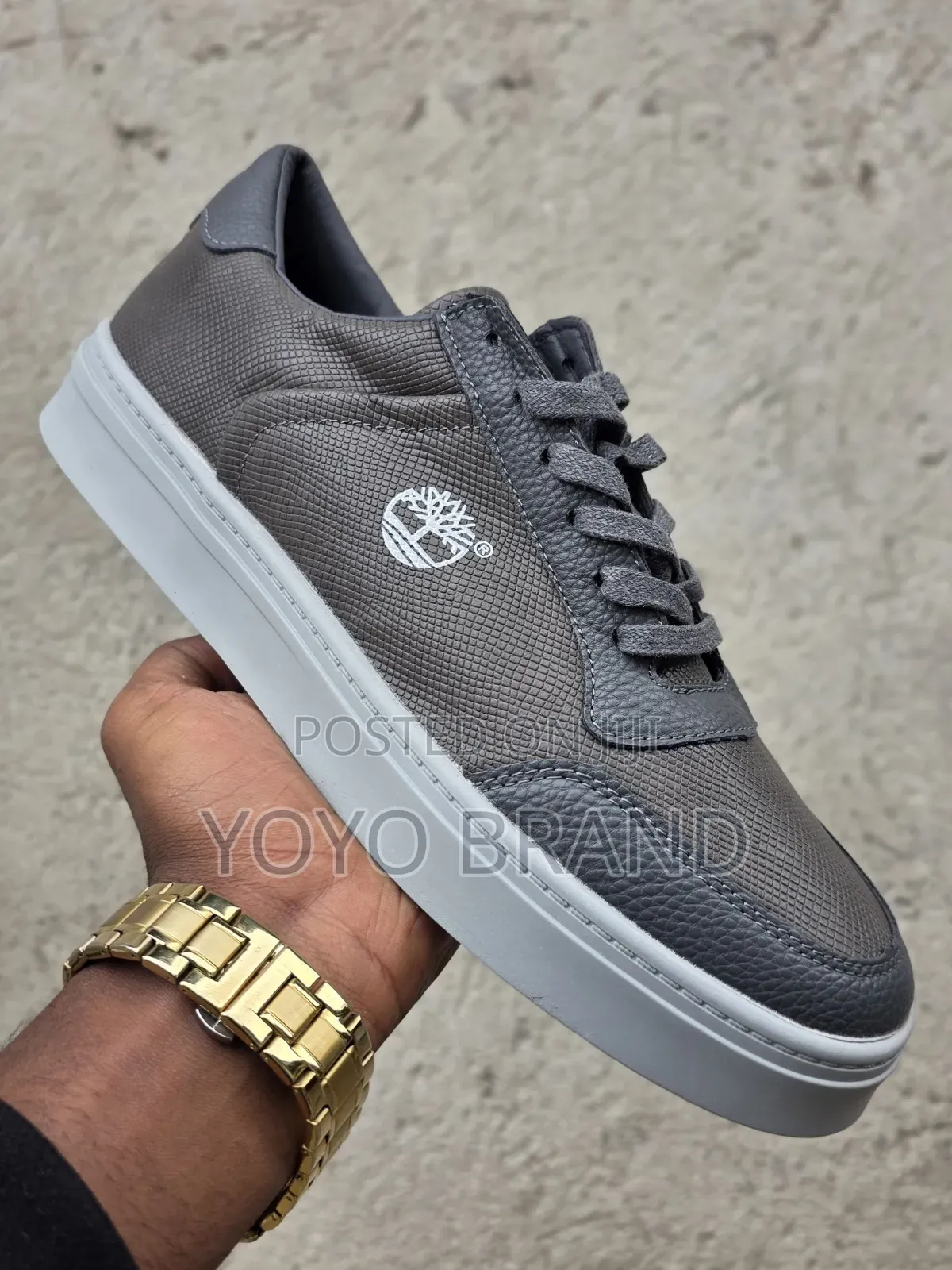 New Arrival Gray Timber Land Fashion Shoes