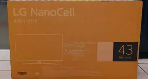 Lg 43" Nano Cell Webos Uhd Smart Android Tv