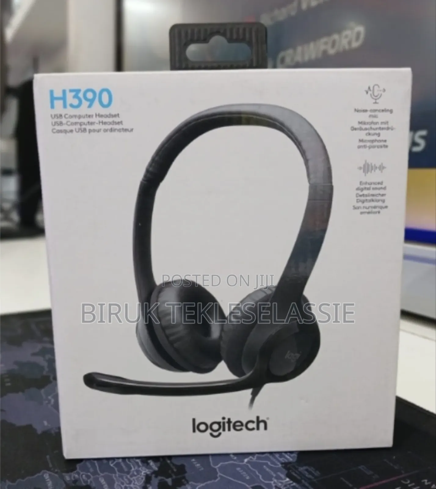 Logitech H390 Usb Headset With Noise Cancelling Mic