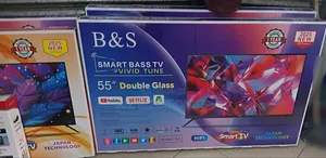 55 Inch B S New 2025 Double Glass Tv