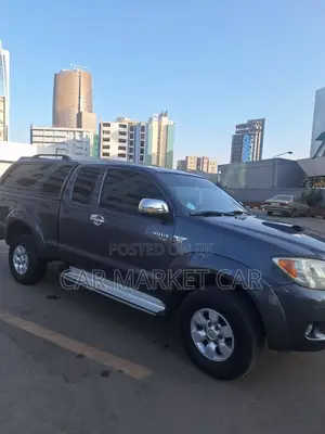 Toyota Hilux 2.5 D-4D Extra Cab 2008 Gray