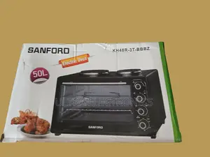 Sanford 50litre Oven With Stove Sanfor ዘመናዊ ባለ 2stove ያለዉ Oven፤
