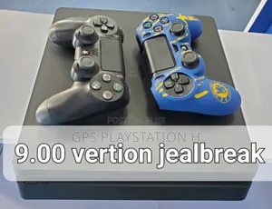 Playstation 4 ስሊም Jealbreak ዋስትና የተሟላ ያለው P