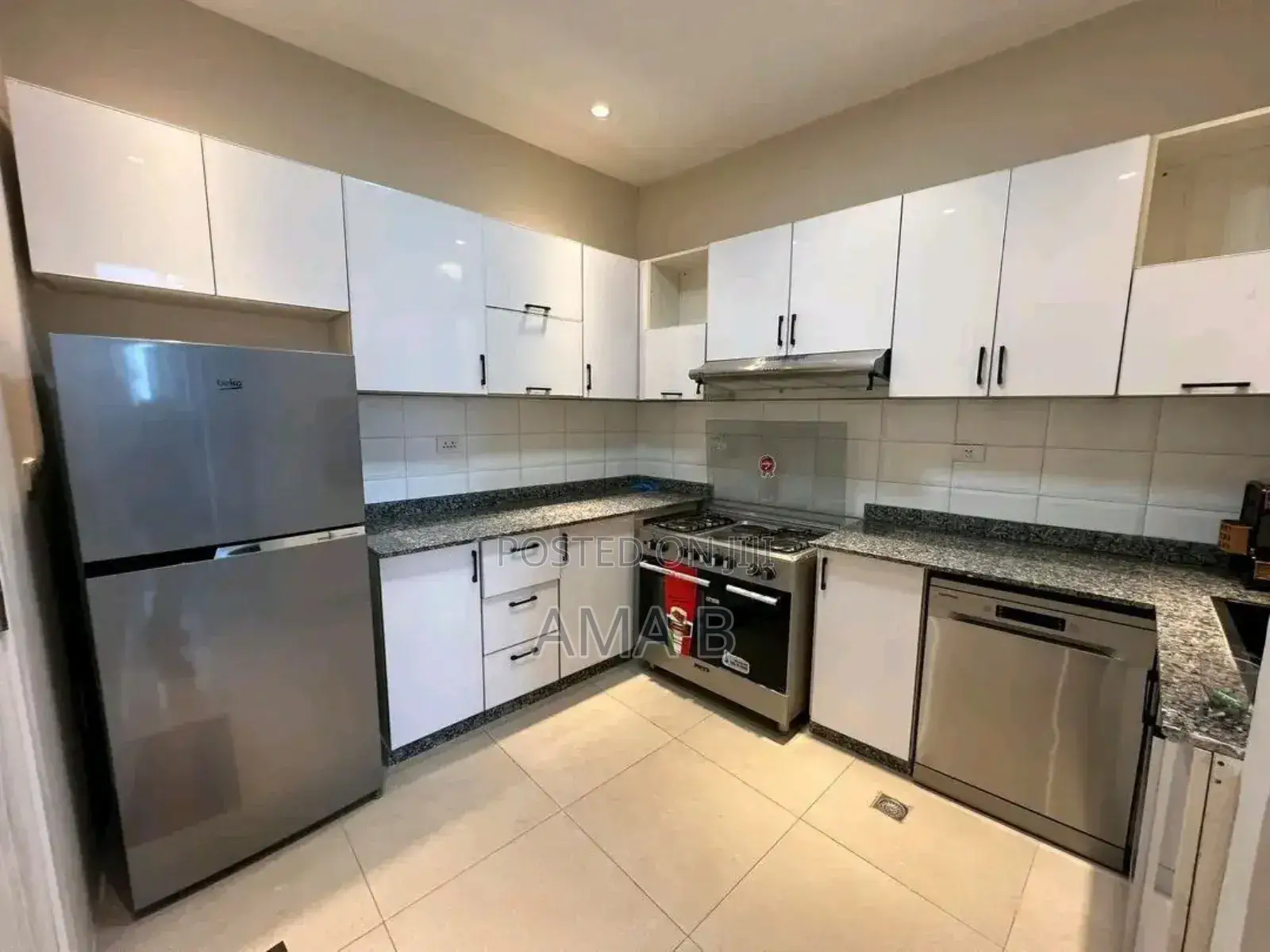 Furnished 3bdrm Apartment in Bole for rent