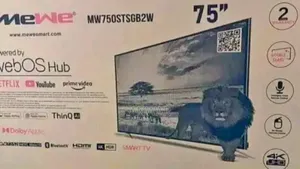 Mewe 75" Webos Hub Uhd Smart Tv