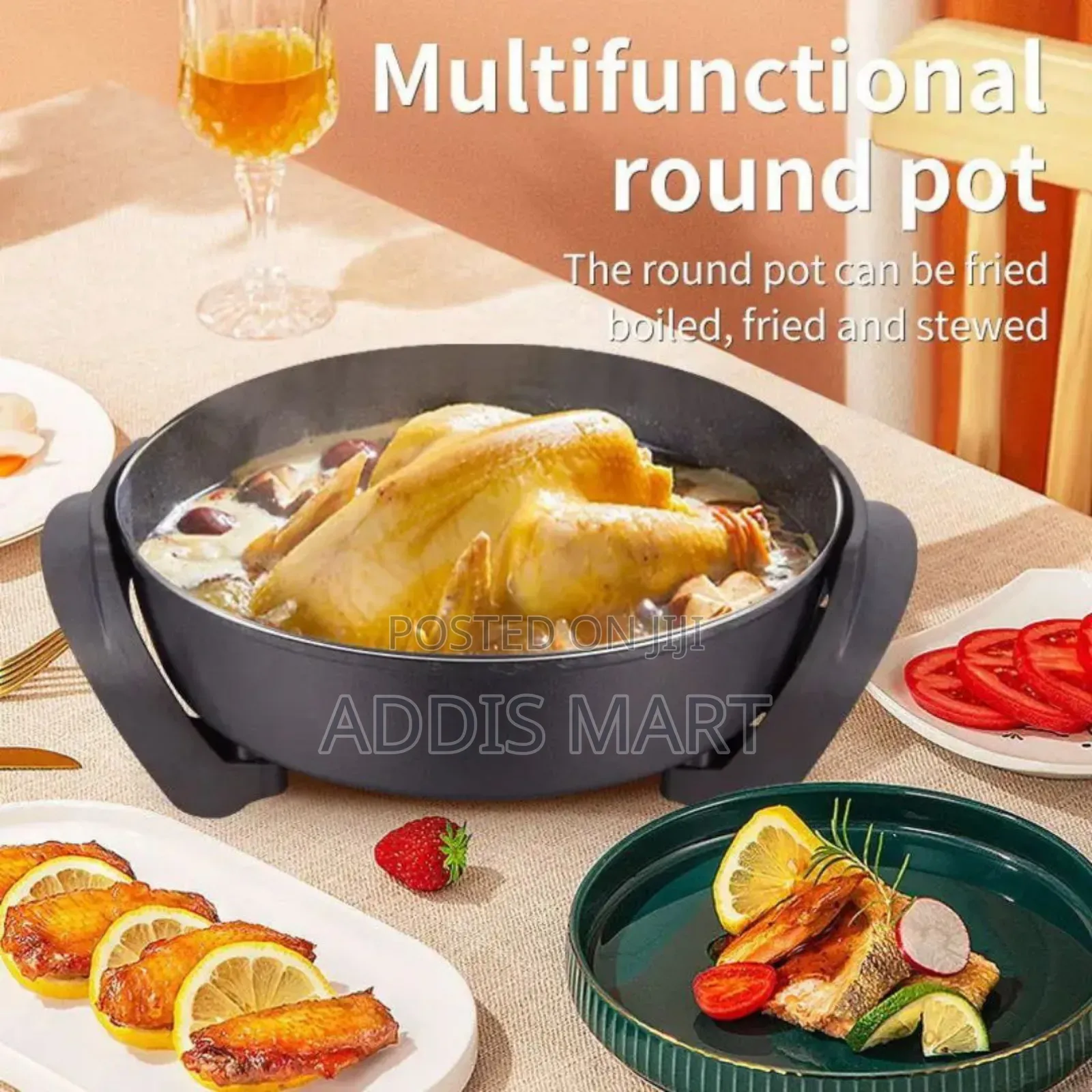 Sokany Electric Frying Pan