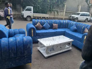Blue Color New Sofa Free Delivery