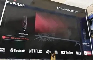 Popular 50" Led Smart Android Tv