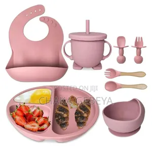 Perfect Gift for New Parents - Baby Bowl, Plate, Spoon Fork Set