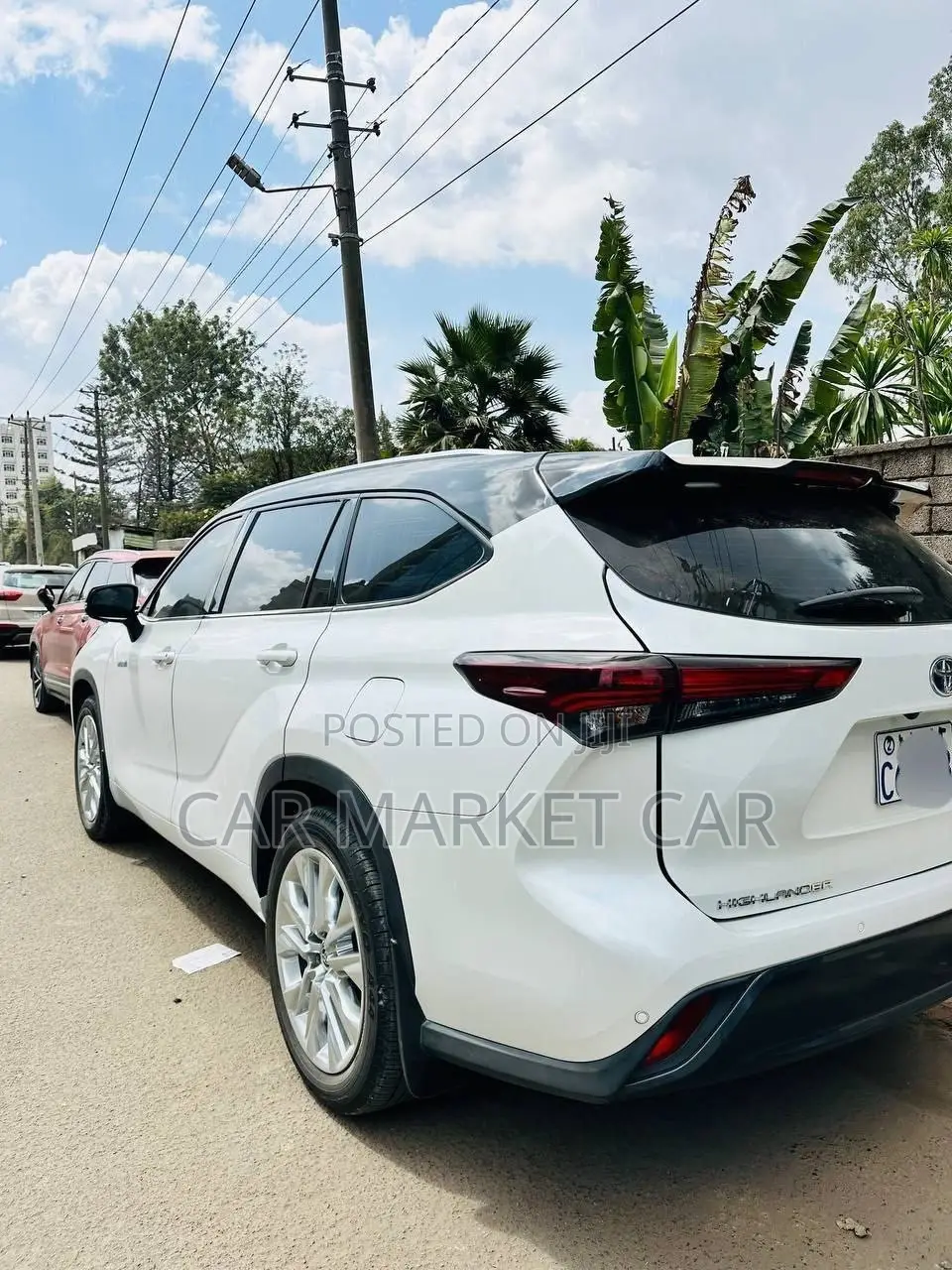 Toyota Highlander Hybrid Limited AWD 2024 White