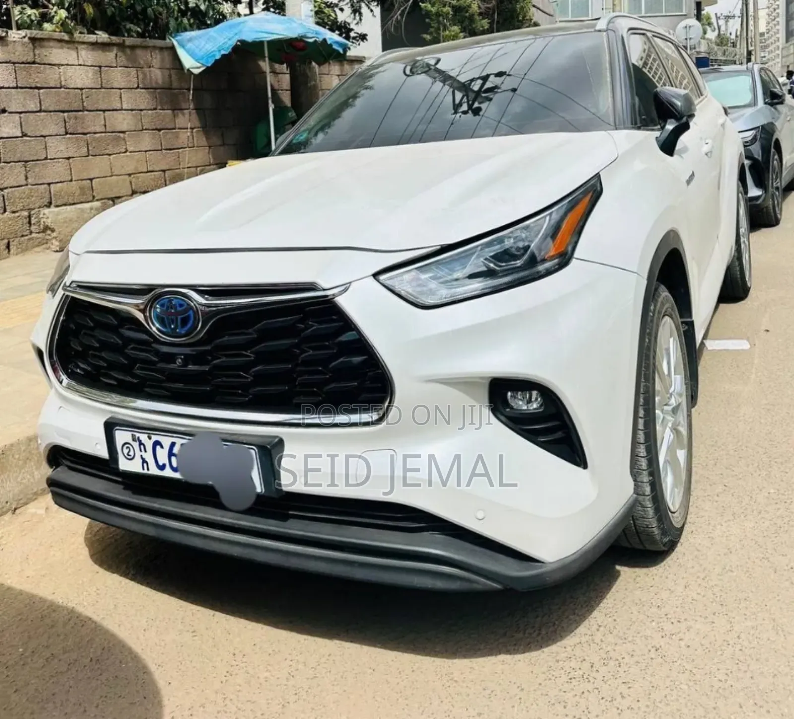 Toyota Highlander Hybrid 2024 White