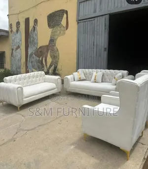 Sultry Sofa Set With Unmatchable Quality (ሶፋ)